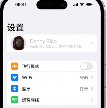 茄子河appleID维修服务iPhone设置中Apple ID显示为灰色无法使用 