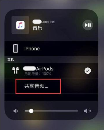 茄子河苹果14音频维修点分享iPhone14音频共享设置方法 