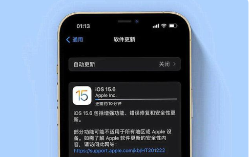 茄子河苹果手机维修分享iOS 15.6续航怎么样 