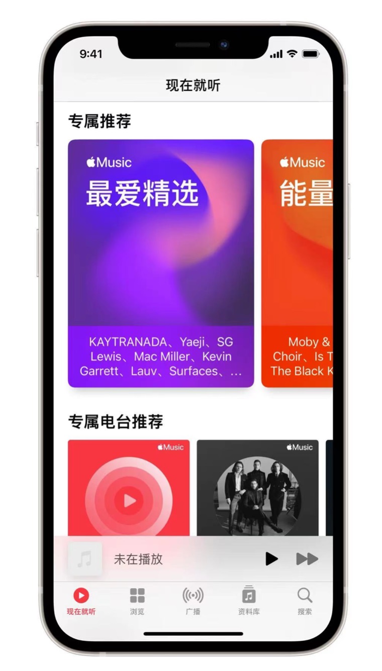 茄子河苹果手机维修分享iOS 14.5 Apple Music 新功能 